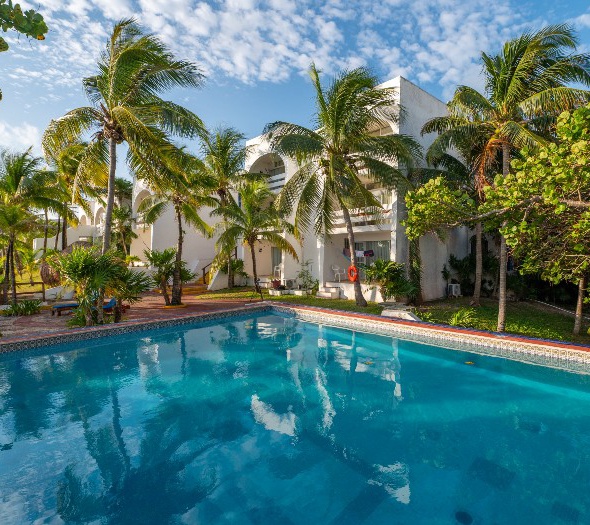 Outdoor swimming pool Hotel Maya Caribe Faranda Cancún Cancun